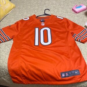 Orange NFL Jersey with Number 10